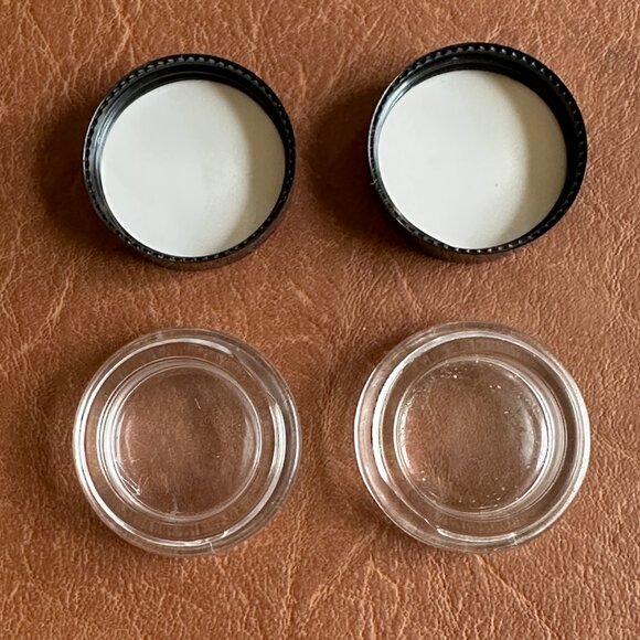 CHANEL Cosmetic Glass Jars Containers - Lot of 2 - Picture 8 of 9